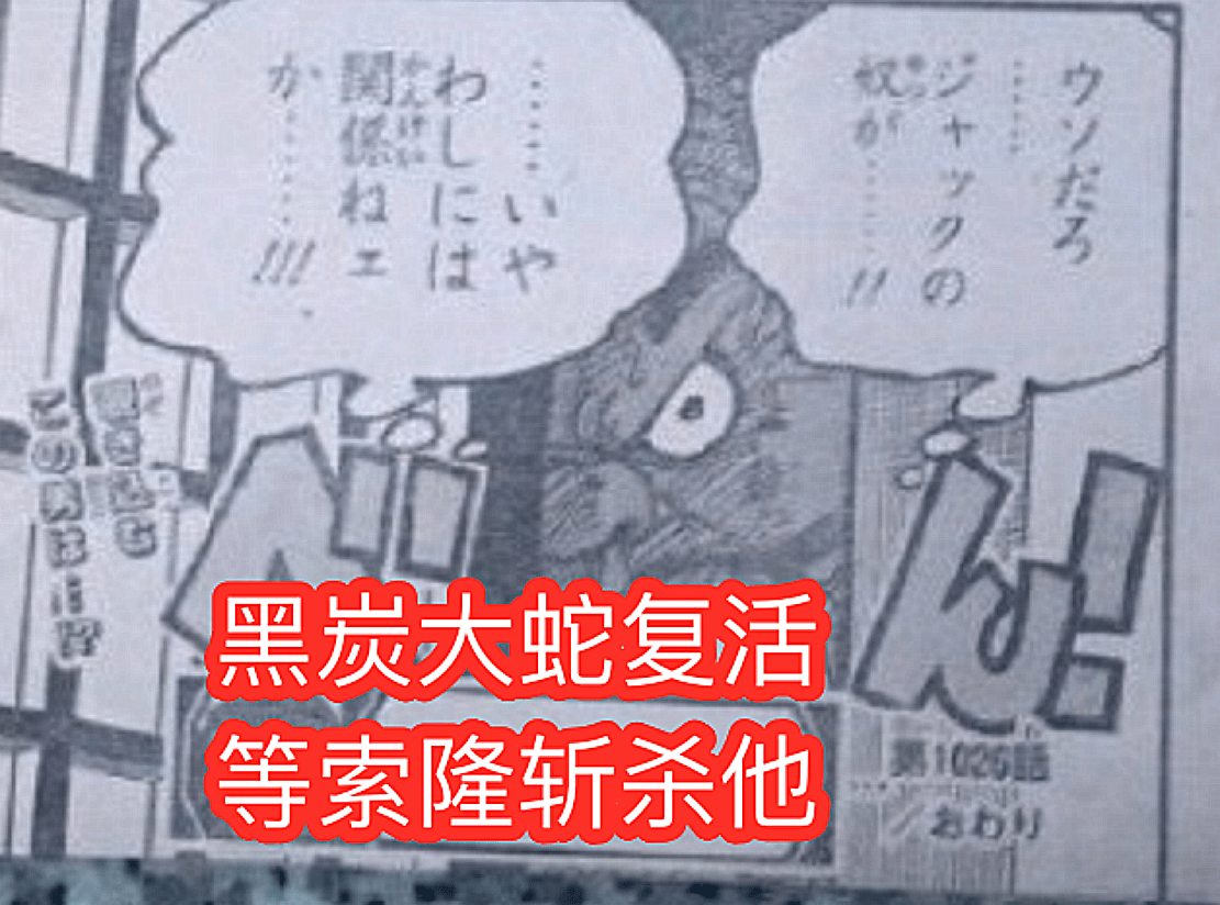 月亮|海贼王1026话，又出现果实觉醒的能力者，大蛇果然要索隆才能杀死