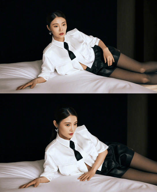 设计 徐冬冬真占便宜，穿西装裙好身材也能看得见，实在是太有魅力