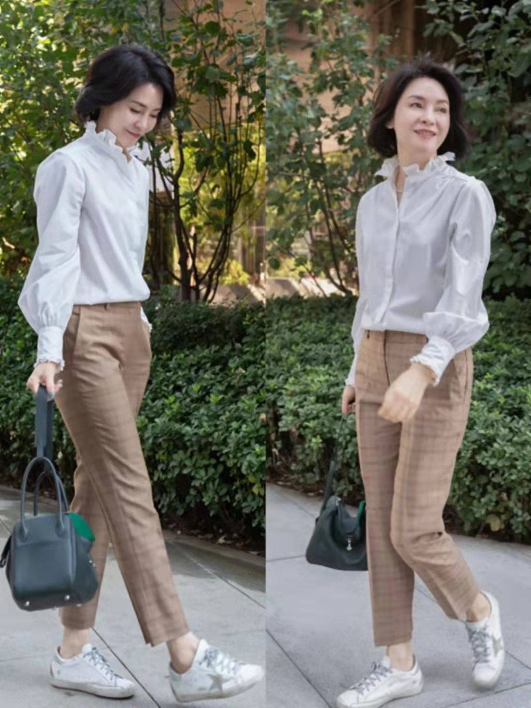 马甲 这才是真正的优雅无关年龄，借鉴4个穿衣要点，年过半百依旧美丽