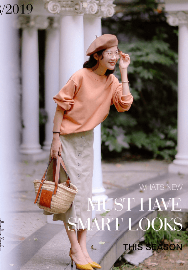 卫衣 如何穿出青春的少女感?配对颜色很重要,让你显得高级又上档次