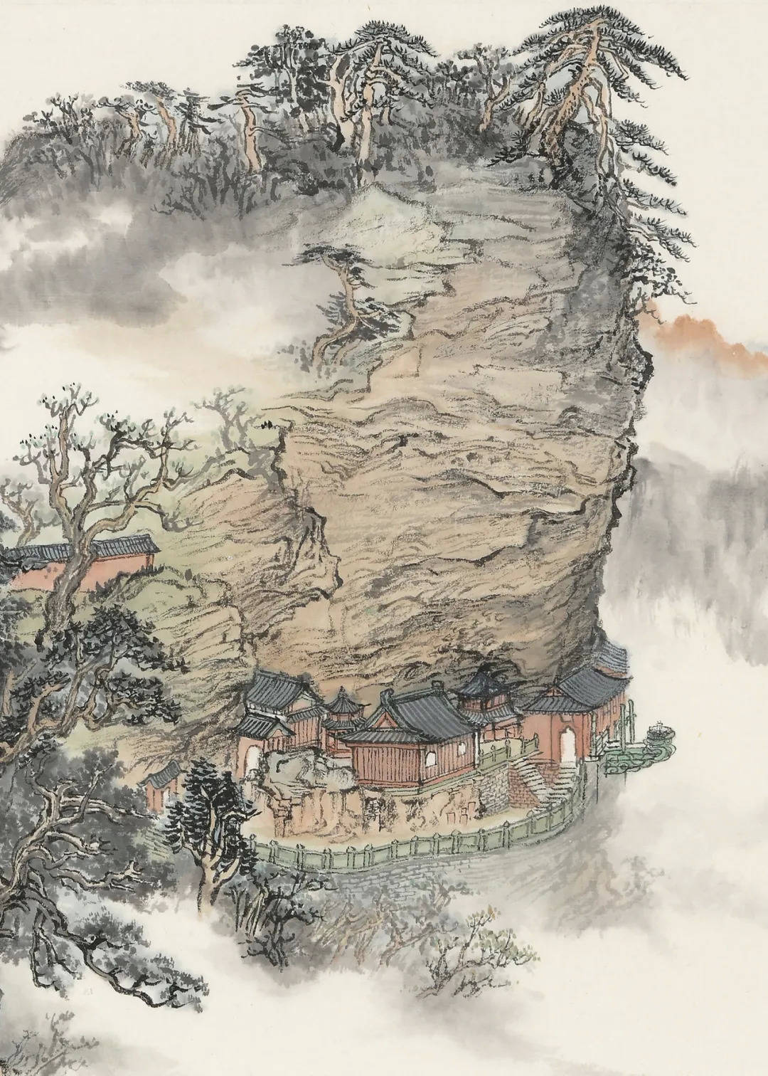 雲外壮游——吴钊画武当丨私享·风格