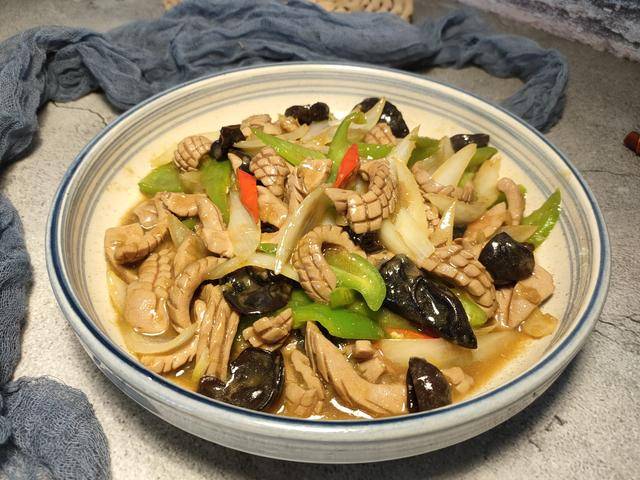 大厨教的"炒腰花"真不错,30秒爆炒出锅,腰花不腥,鲜嫩不老_腰子