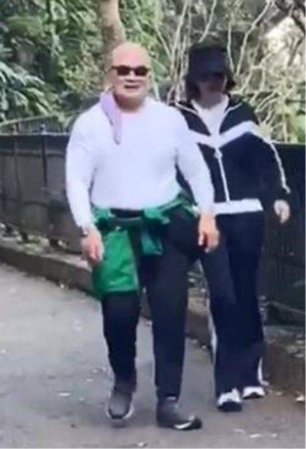 显得关之琳晒59岁庆生照，穿绿裙气质优雅，但滤镜这么重脸还是老的！