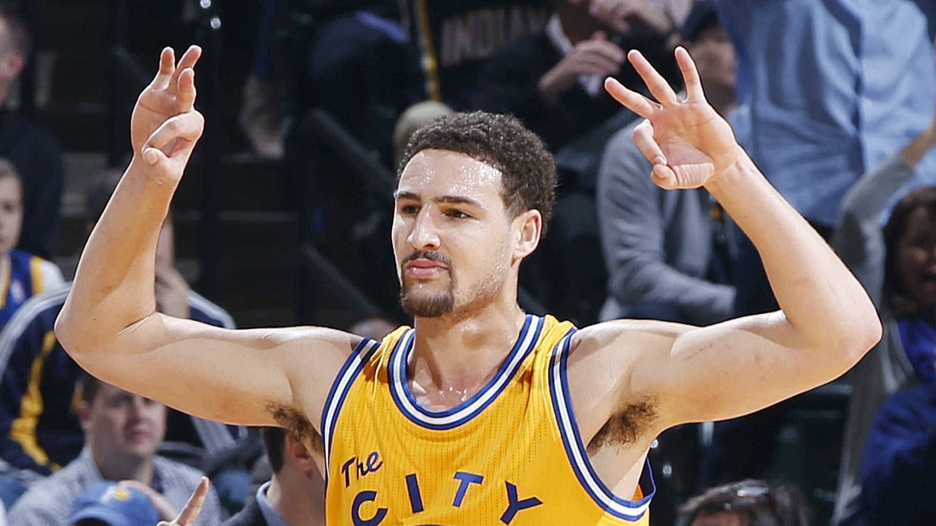 不知道以后老詹会不会对小儿子说,你瞅瞅汤普森家的克莱那三分,投得多