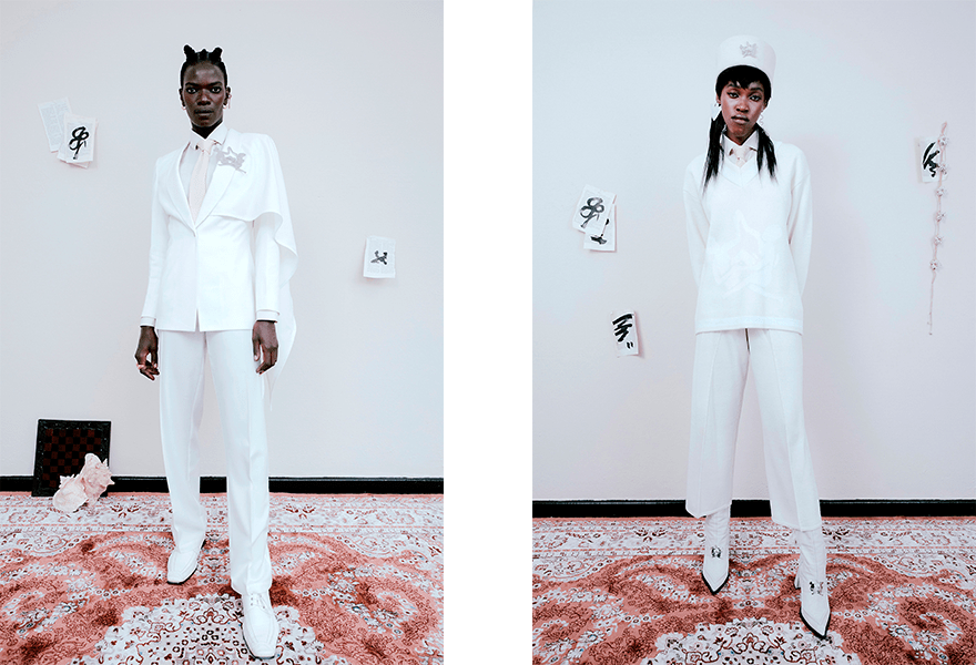 设计 Thebe Magugu 2021秋冬，拒绝单调乏味，做潮流时髦者