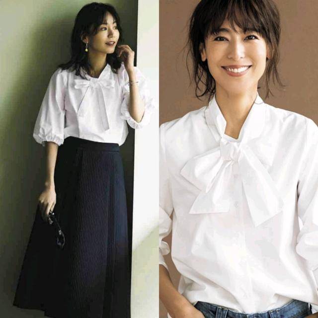 气质 大龄女性气质白衬衫，不愁怎么穿，内搭外穿都亮眼