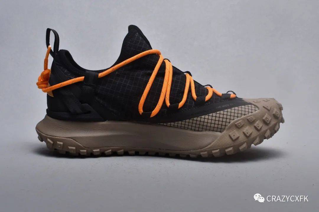 Fly 耐克 Nike ACG Mountain Fly Fossil Stone 黑棕橙低帮运动鞋