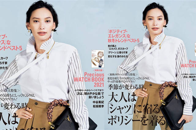 黑色 8月日杂时尚穿搭排名，流行集中在衬衫与裤子的搭配，潇洒而优雅