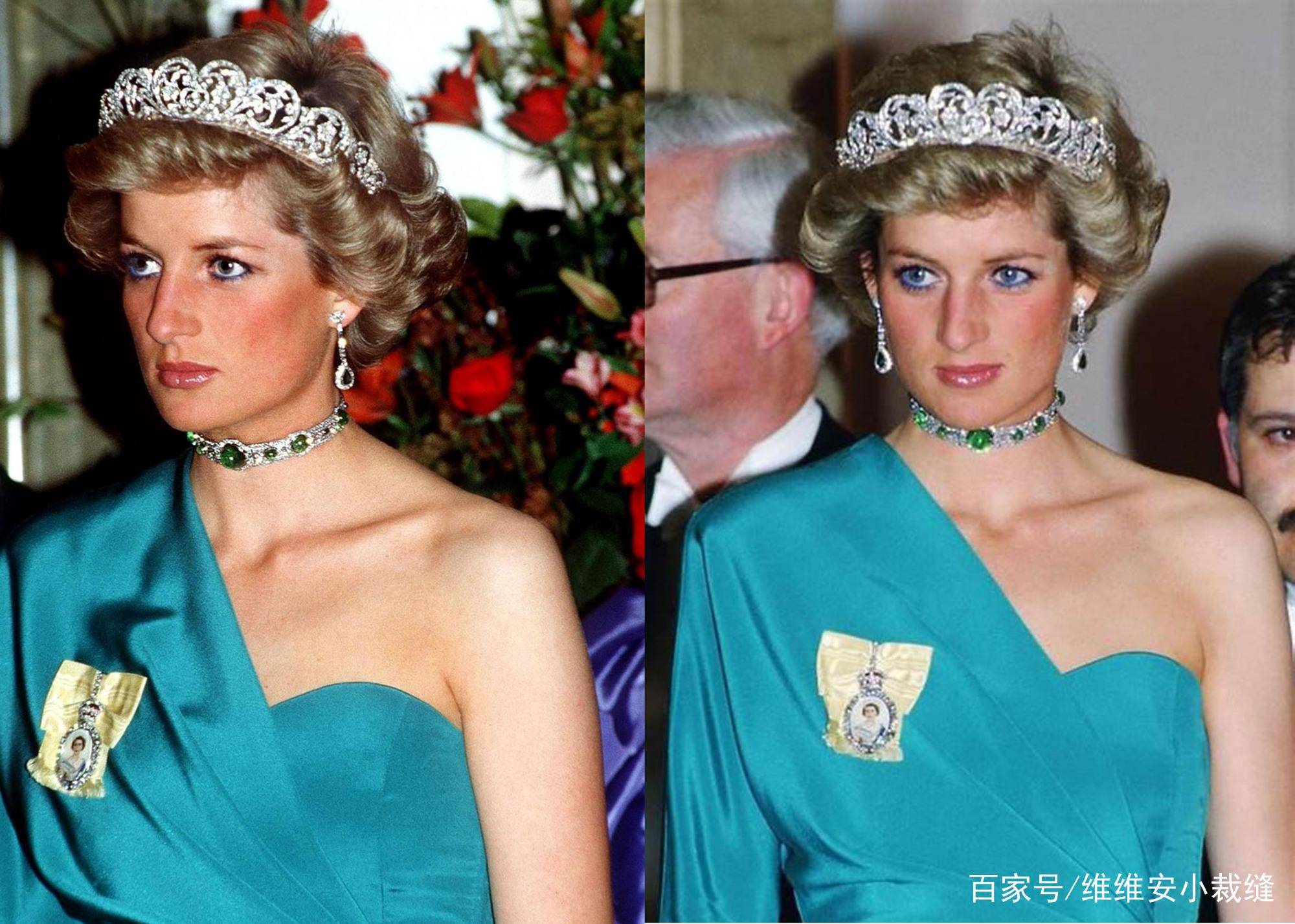 配饰 戴妃有多时髦？一条项链戴出几种风格穿搭，堪称殿堂级的时髦精