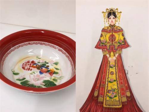 样式 美术生用“包装”画礼服，款款复古风十足，网友：手被天使吻过？