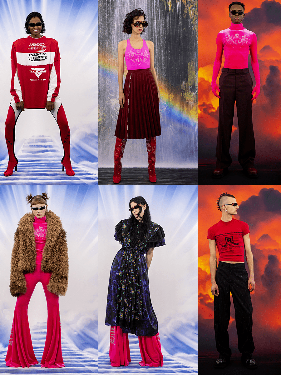 幽默感 Vetements 2021秋冬，伪叛逆风格，还有超然的幽默感