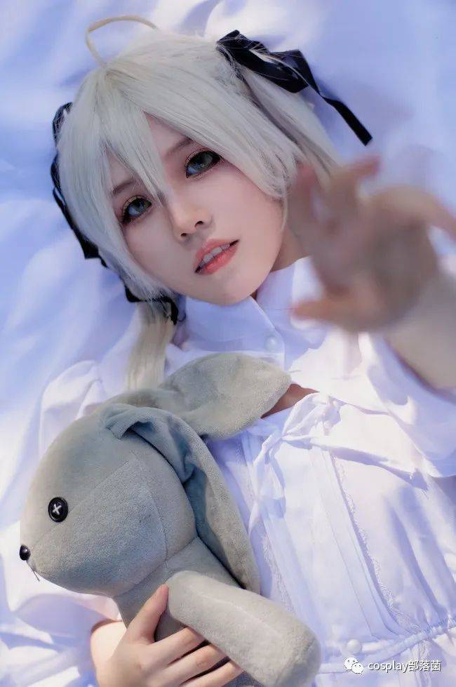 摄影 cos：缘之空穹妹白裙cos正片