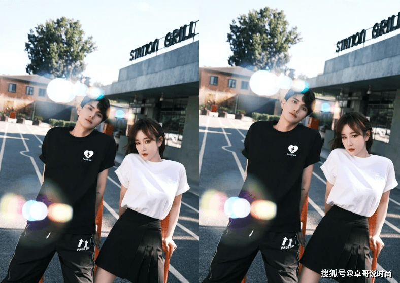 黑色 张檬小五庆生秀穿搭,美感十足,这波狗粮你吃到了吗?