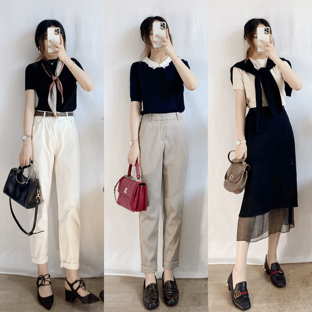 职场 简单利落的职场穿搭!这些穿搭简单干净有气场,干练稳重又温柔