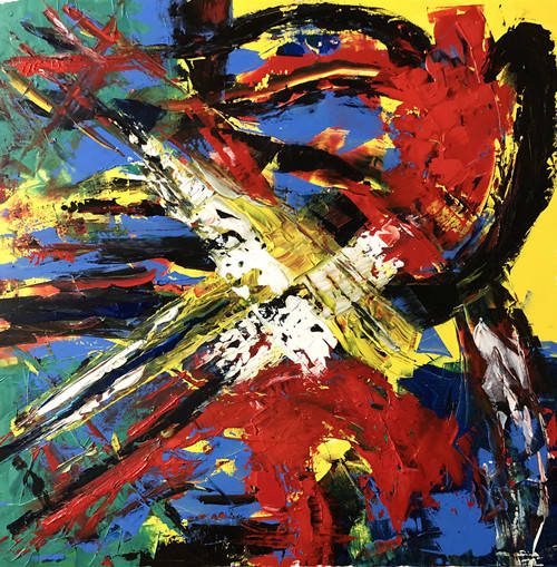 与众不同的抽象画2021第三届新抽象主义绘画展