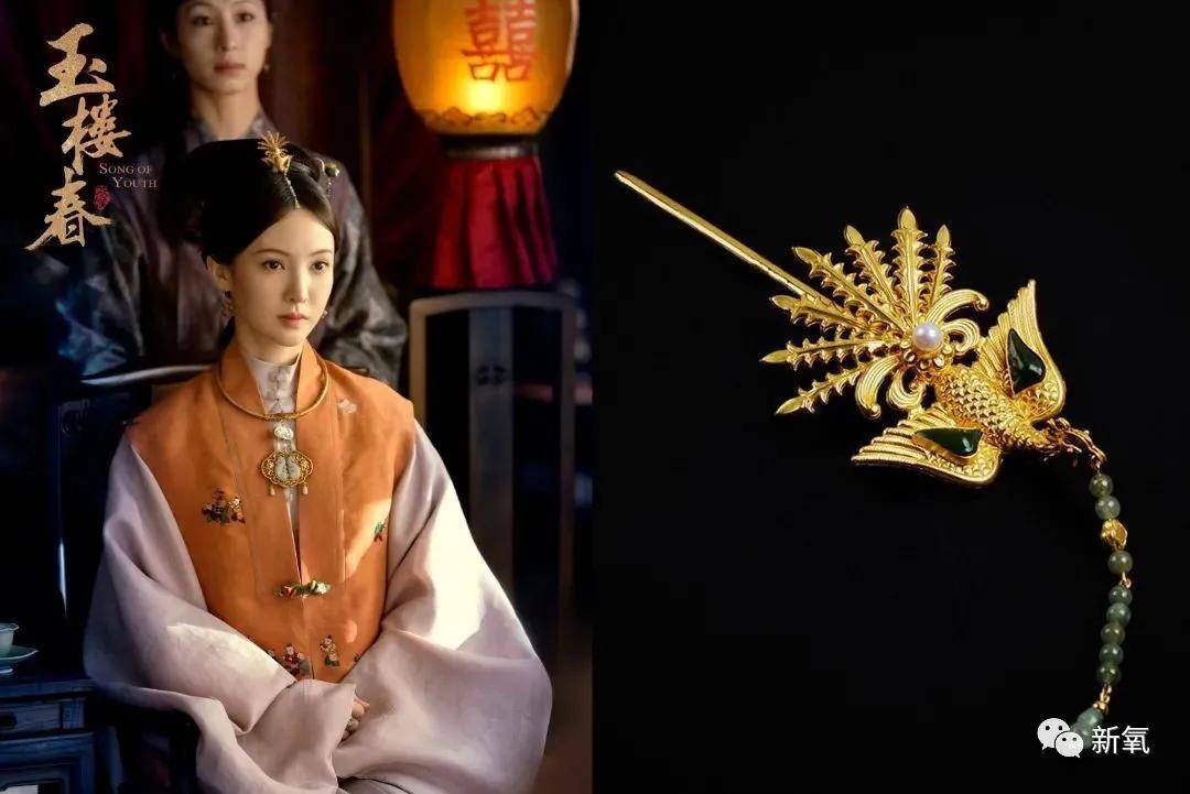 古代除了妆容和发际线，请鞠婧祎把头饰也半永久焊上！