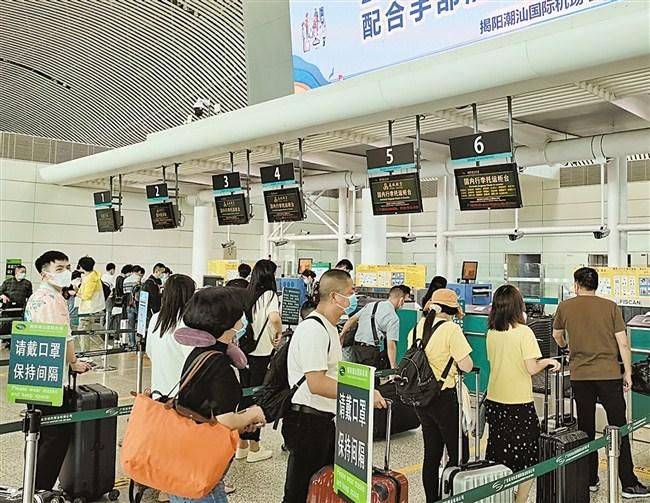 国庆黄金周，潮汕机场预计运送旅客15.2万人次，出行主要目的地是......