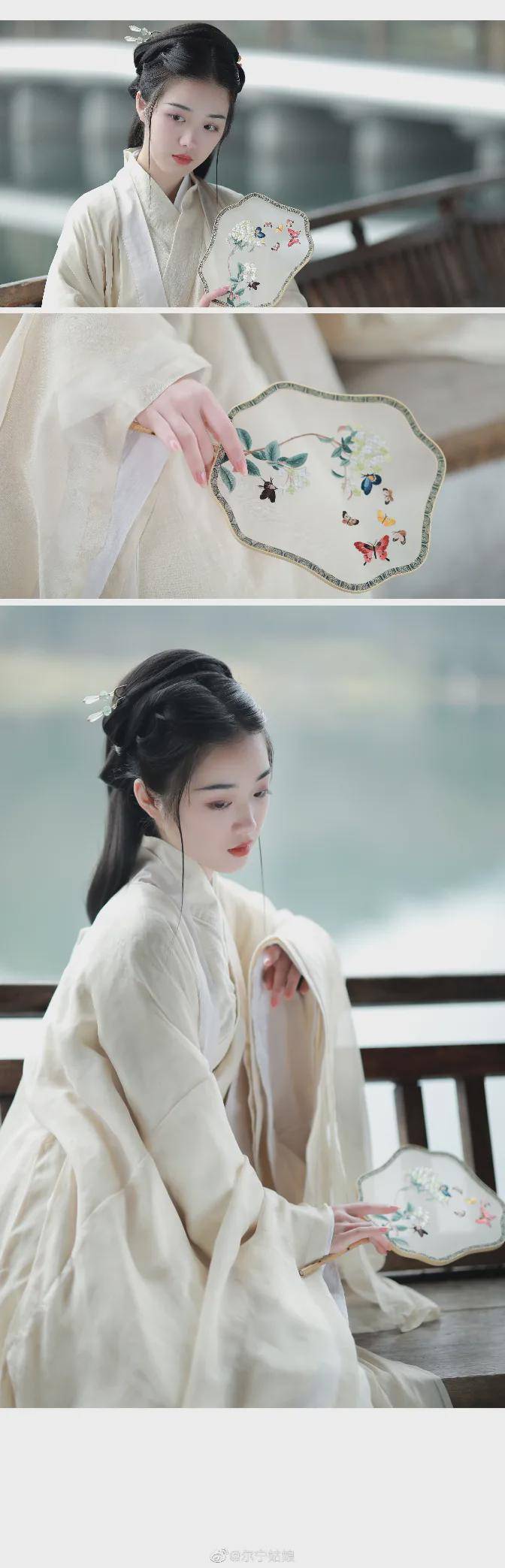 仙女 汉服小仙女:我历山河而来,江南又梦烟雨