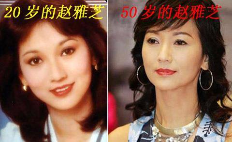 面部女明星为什么年龄越大越不显老？