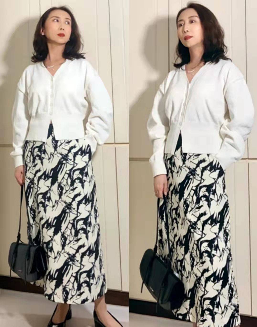橙色 中年女人穿搭，要注重色彩搭配
