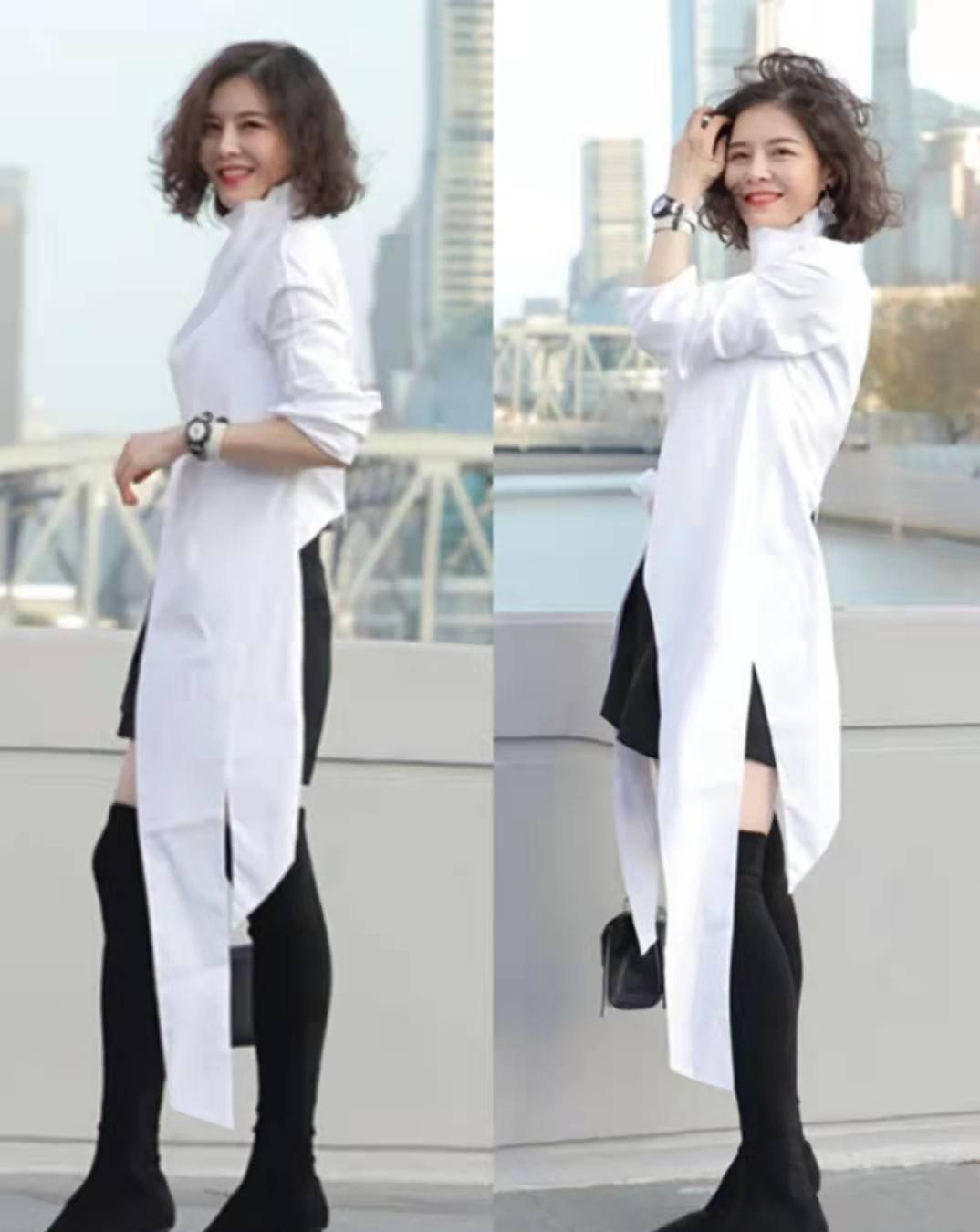 橙色 中年女人穿搭，要注重色彩搭配