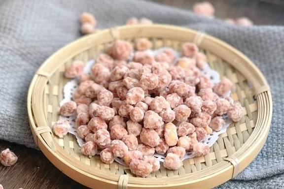 糖衣|1碗花生，3把白糖，教你用平底锅做成小零食，给孩子吃健康又放心