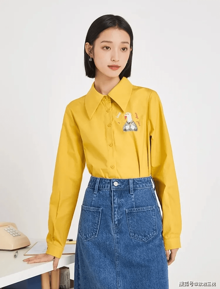 方针 “衬衣”这么穿搭,时髦、干练