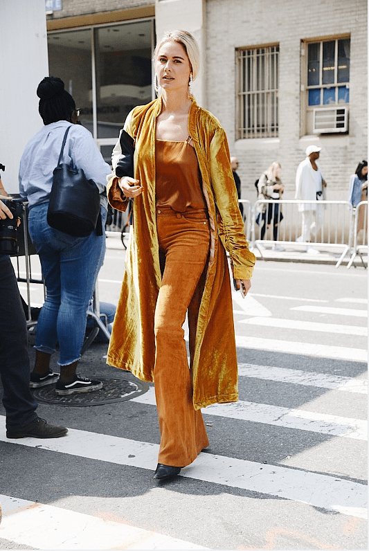 显得 丝绒服装自带“土俗”标签? 穿好了照样有高级感,一点都不廉价