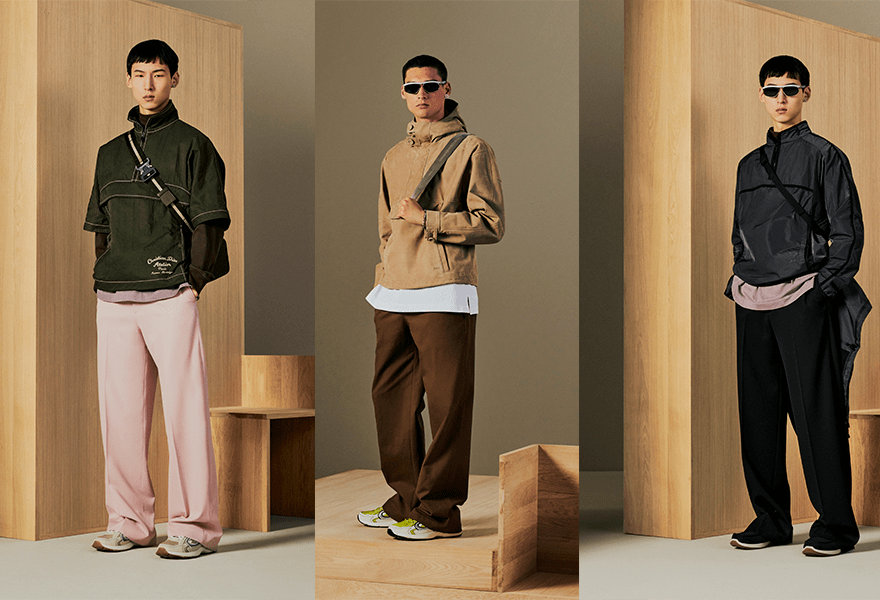 图案 Dior Men 2022春季，保持实用价值，也要奢华时尚的干练帅气