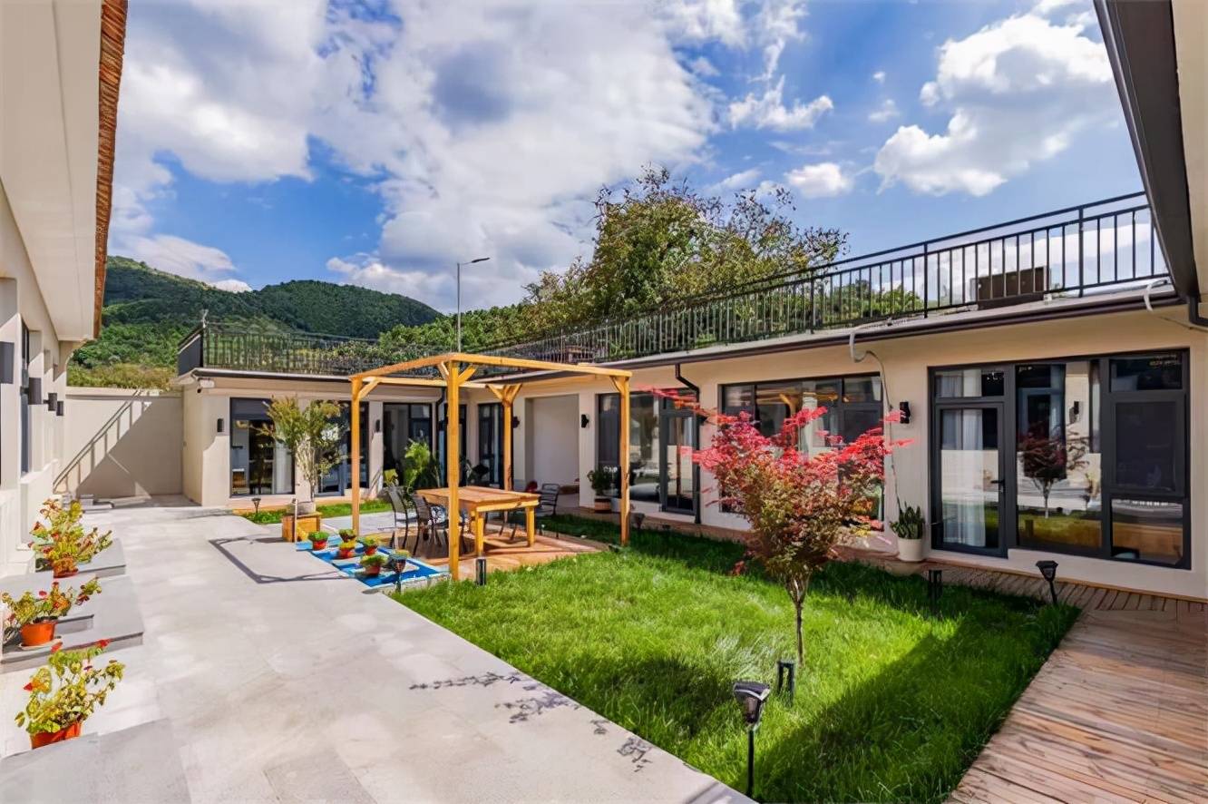 北京平谷金海湖核桃里精品民宿跌进大自然怀抱零距离的野性美