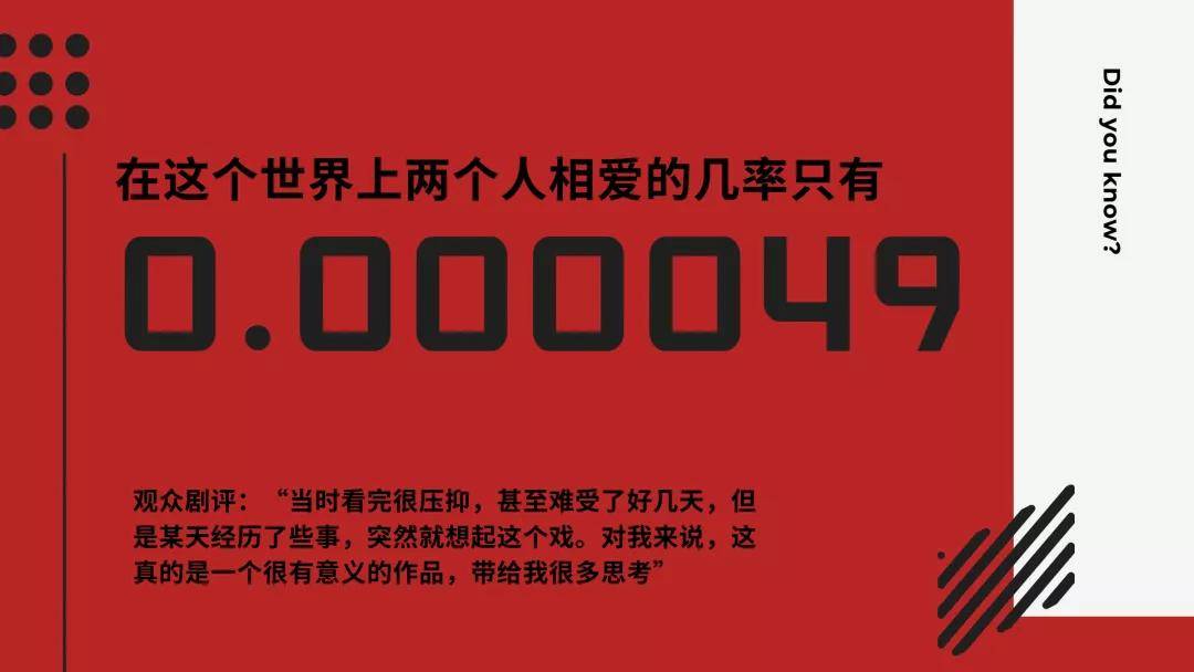 地点|话剧《什么是爱》| 在甜蜜与毁灭之间提出一个永恒话题