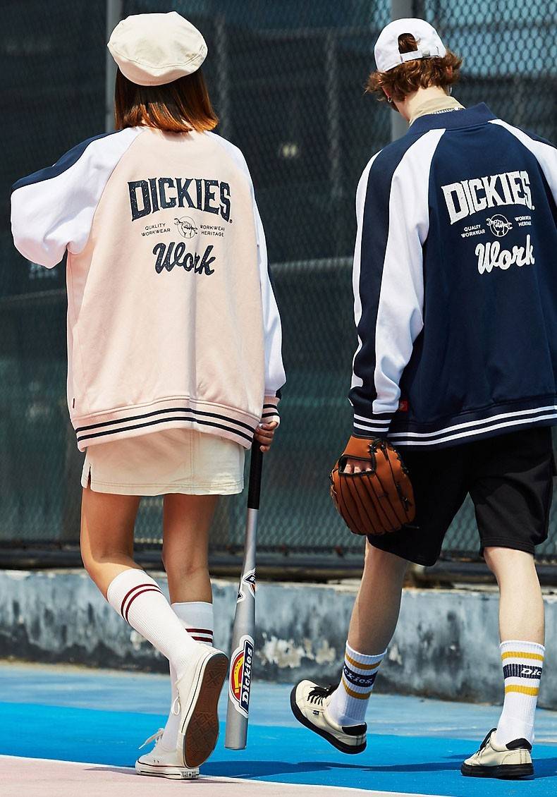 Dickies Dickies棒球服，秋季学院风外套，展现青春活力的魅力