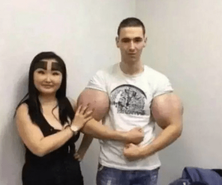 搞笑gif動圖：妹子這皮膚顏色不太對啊，害我大老遠跑過來 搞笑整蠱 第9张