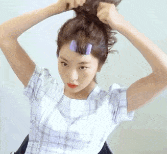 马尾对高马尾毫无抵抗力，杨幂扎上美回少女，周也、宋祖儿元气爆棚了
