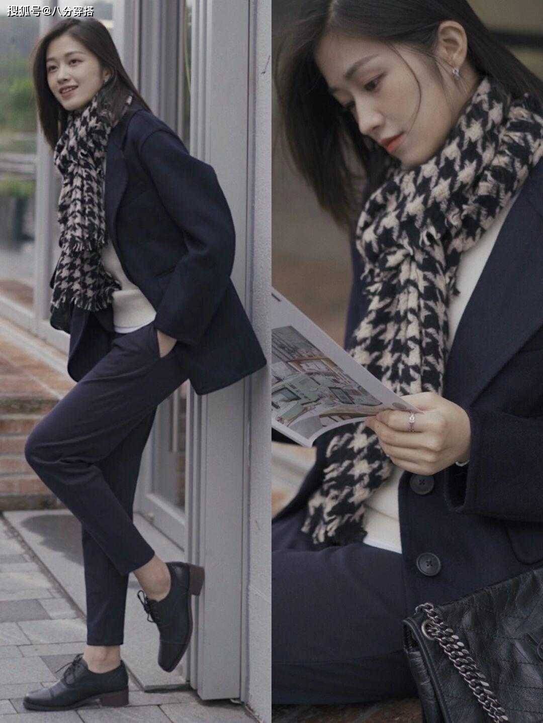 整体 日常通勤不知道怎样穿?入手大衣和西装,保暖干练又有气场