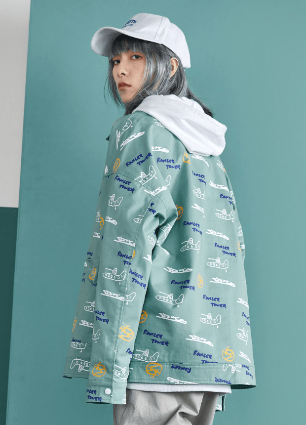 设计 中性风帅气外套，盐系炸街穿搭，更为洒脱迷人