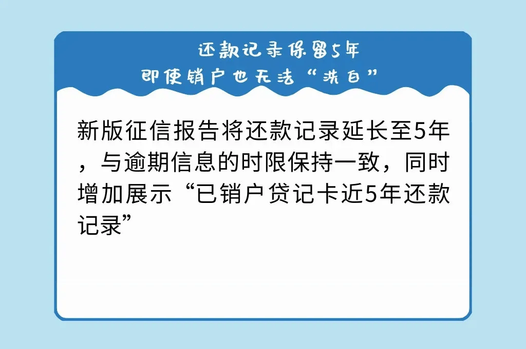 新版征信报告这么严！水电费逾期不交也上征信？甚至保留5年之久