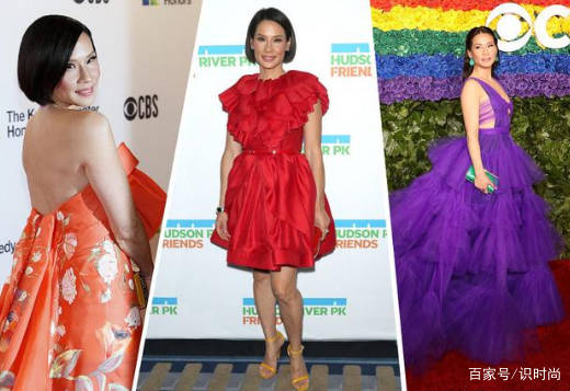 一身 刘玉玲现身国外活动，黝黑皮肤加上粗壮小腿，外国人的审美看不懂