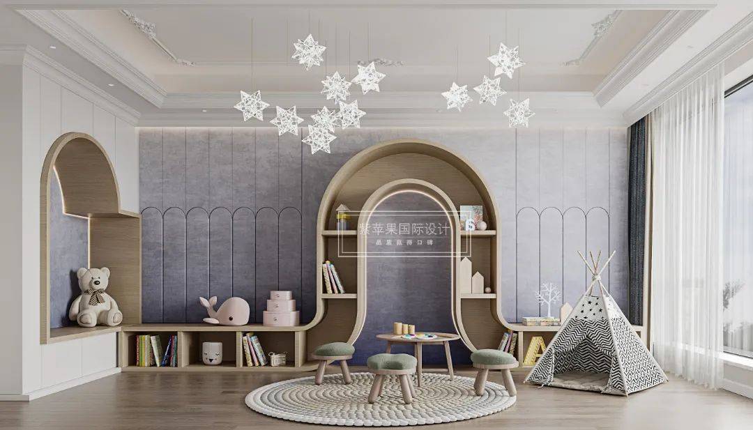 The案例赏析|成都650㎡独栋别墅现代法式+轻奢混搭设计