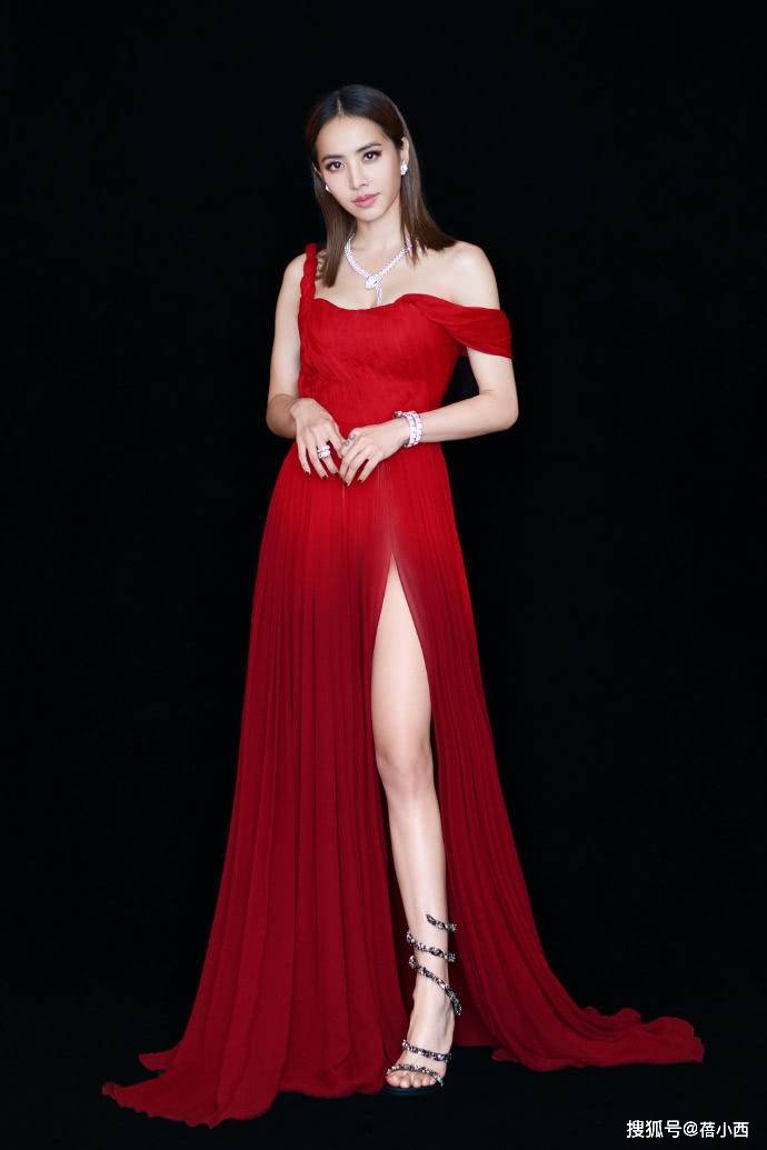 黑色 蔡依林尺度越来越大！穿斑马纹透视裙直接透出内衣，人红气场真大