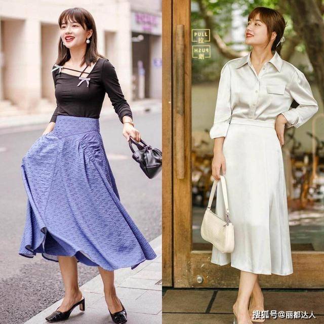 高跟鞋 她身高仅155,却依旧凭实力美成“穿搭模板”,照着穿就很好看!