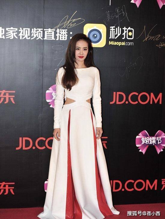 黑色 蔡依林尺度越来越大！穿斑马纹透视裙直接透出内衣，人红气场真大