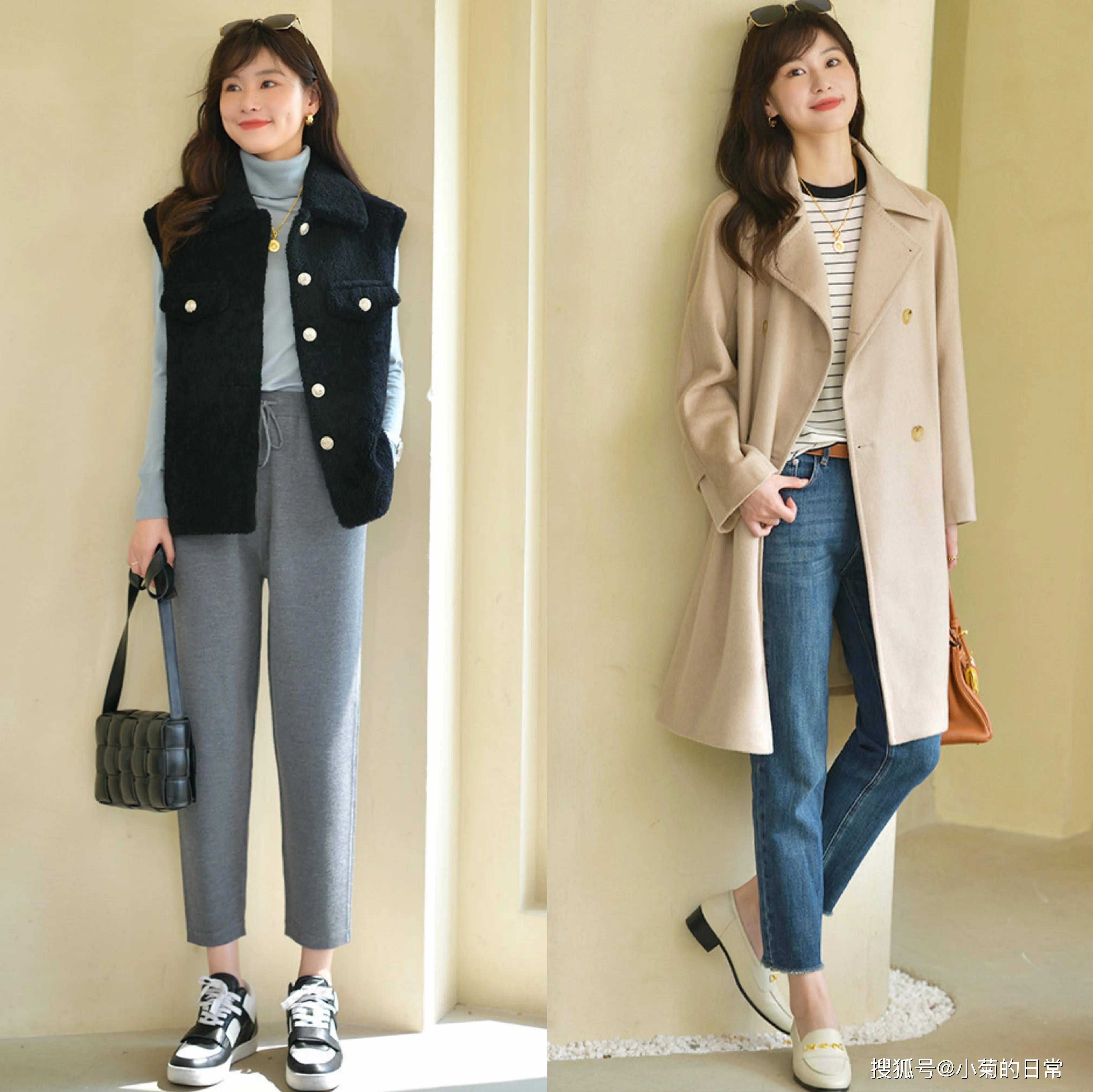 黑色 70女人太会穿，不爱大牌偏爱这几套，清新减龄，也太美太高级了吧