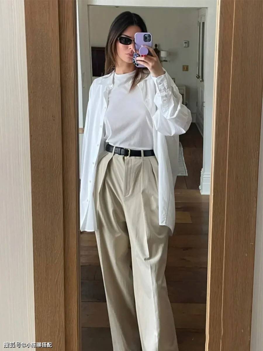 设计 衣品好的女人，秋季穿阔腿裤时都不应搭这3件上衣，太拉低气质