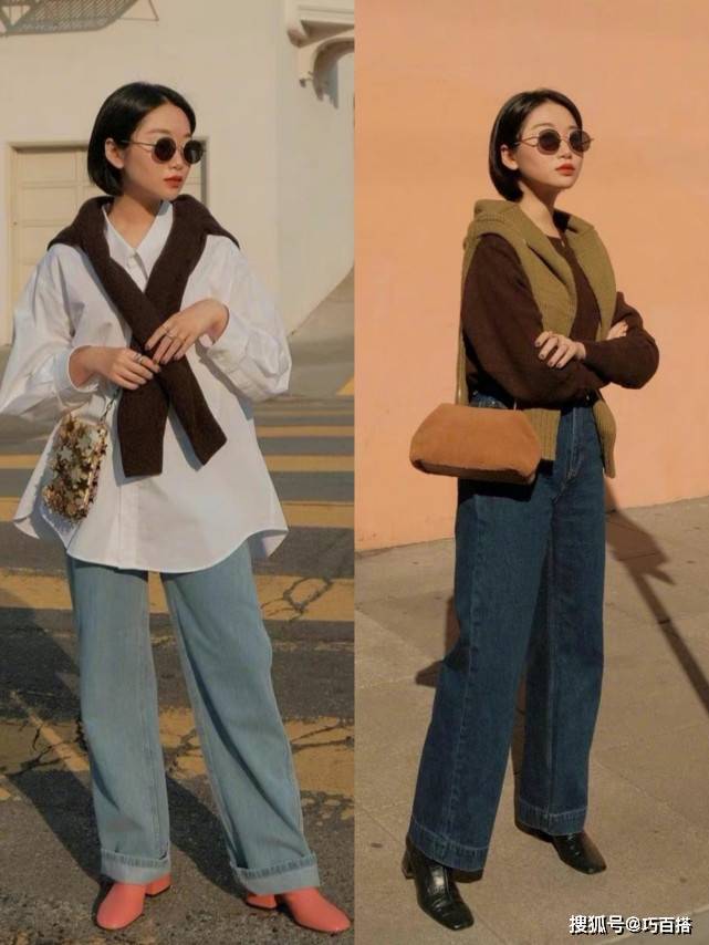 都能 小个子女生拯救身材很简单！跟着她学穿搭，身材高挑造型时髦