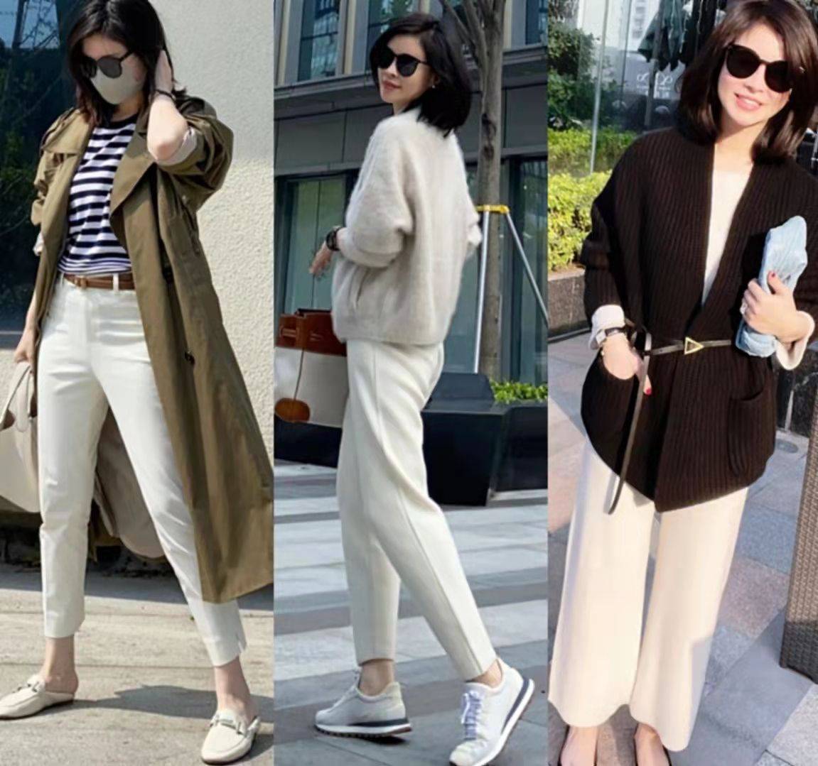 小白 女人不管有钱没钱,秋季买裤子建议选这4款,实用显瘦又高级