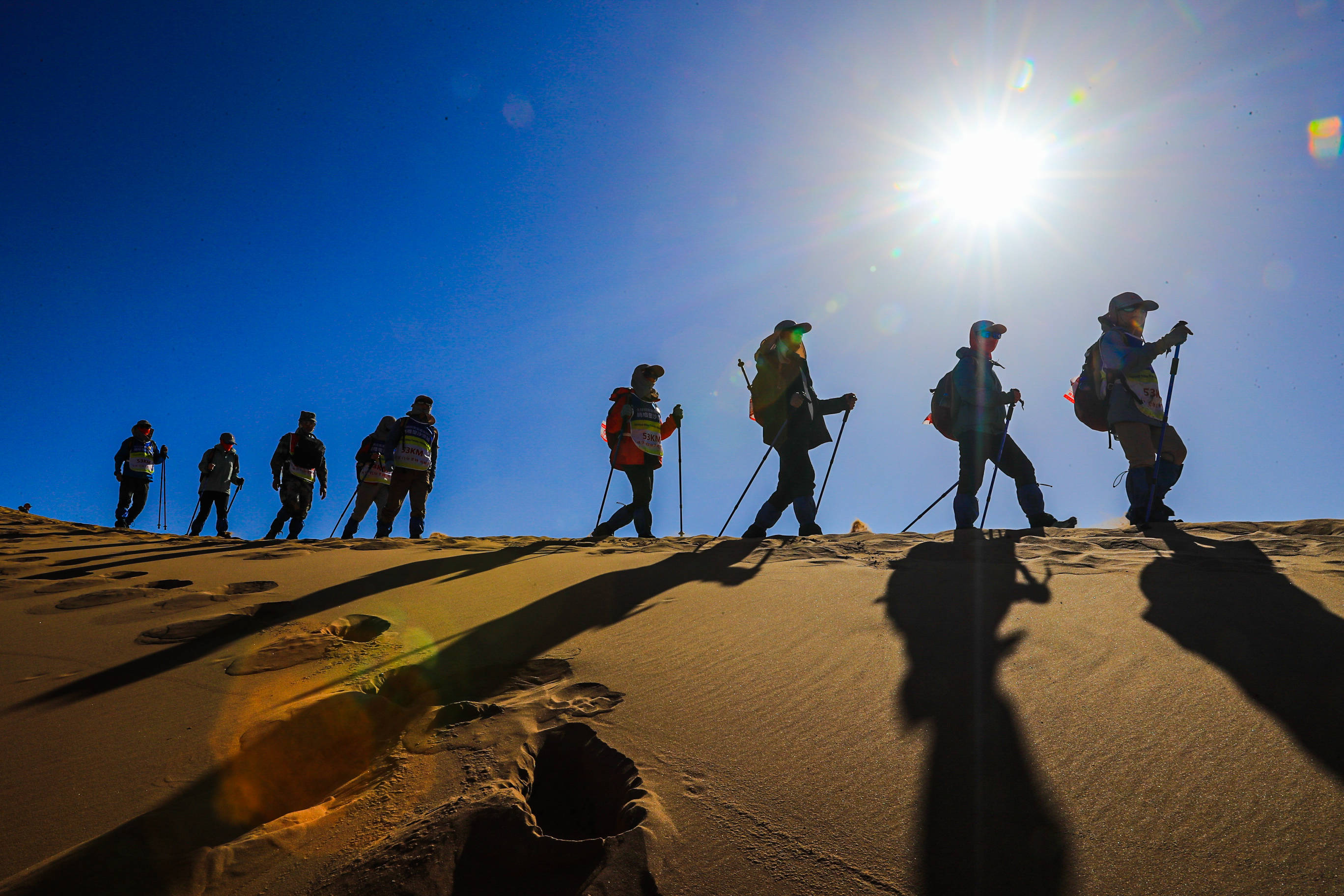 穿越军-大漠之上,银河之下,体验沙漠