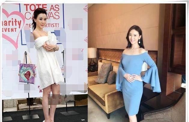 女孩子 当翁虹和萧蔷同穿露肩裙，才知道过度保养和适度保养的差距有多大