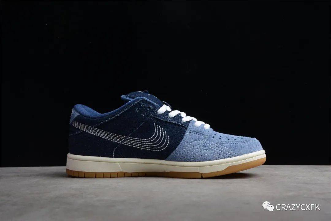 测评盘点 耐克丹宁牛仔滑板鞋 Nike SB Dunk Low Pro PRM Sashiko