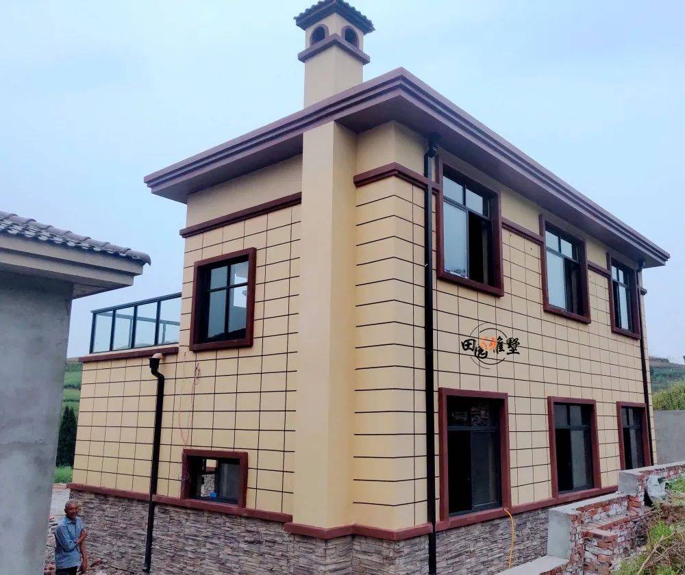 四川自贡张府别墅落地实景90后夫妻归乡筑爱巢四川自建别墅施工队